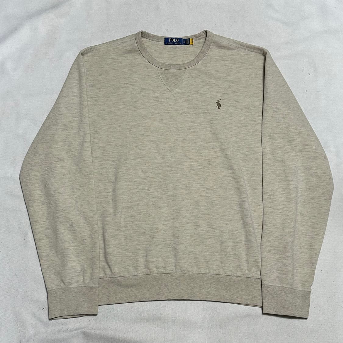 XL 폴로랄프로렌 브라운 포니 오트밀 맨투맨 상품이미지2