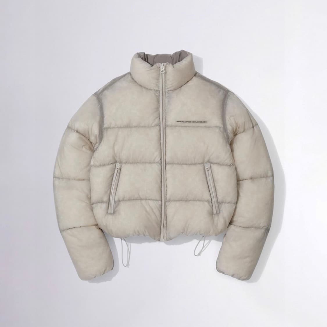 스컬프터 sheer 크롭 패딩 s 상품이미지2