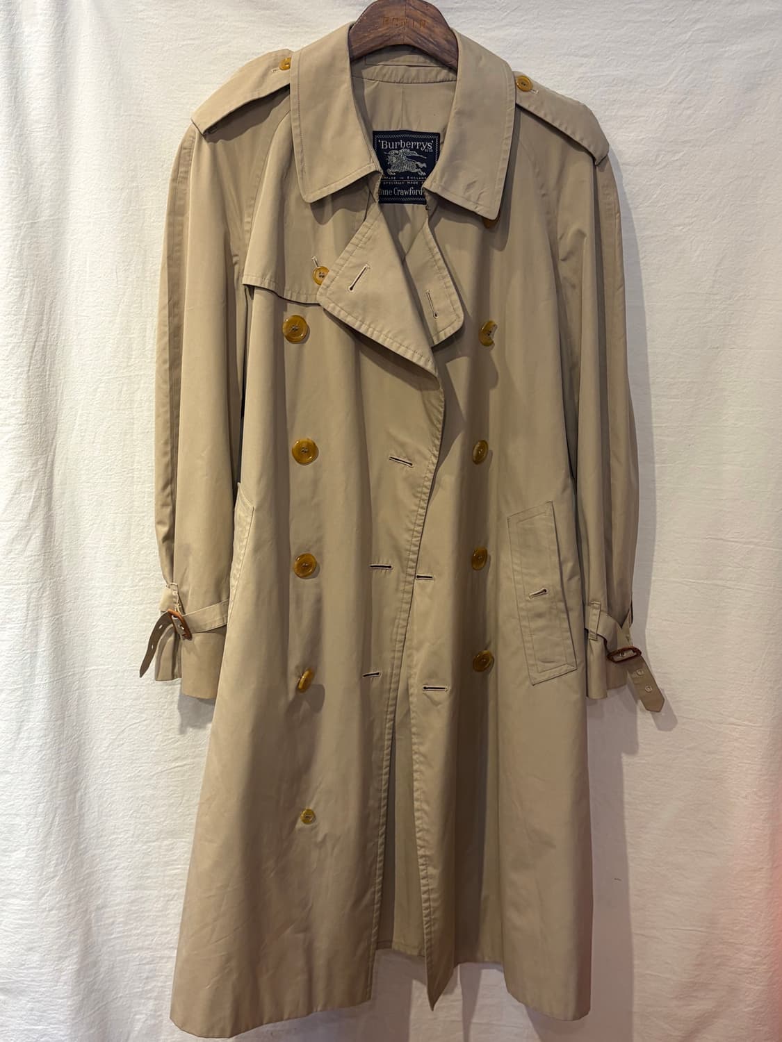 버버리 정품 더블 트렌치코트 바바리 자켓 상품이미지1
