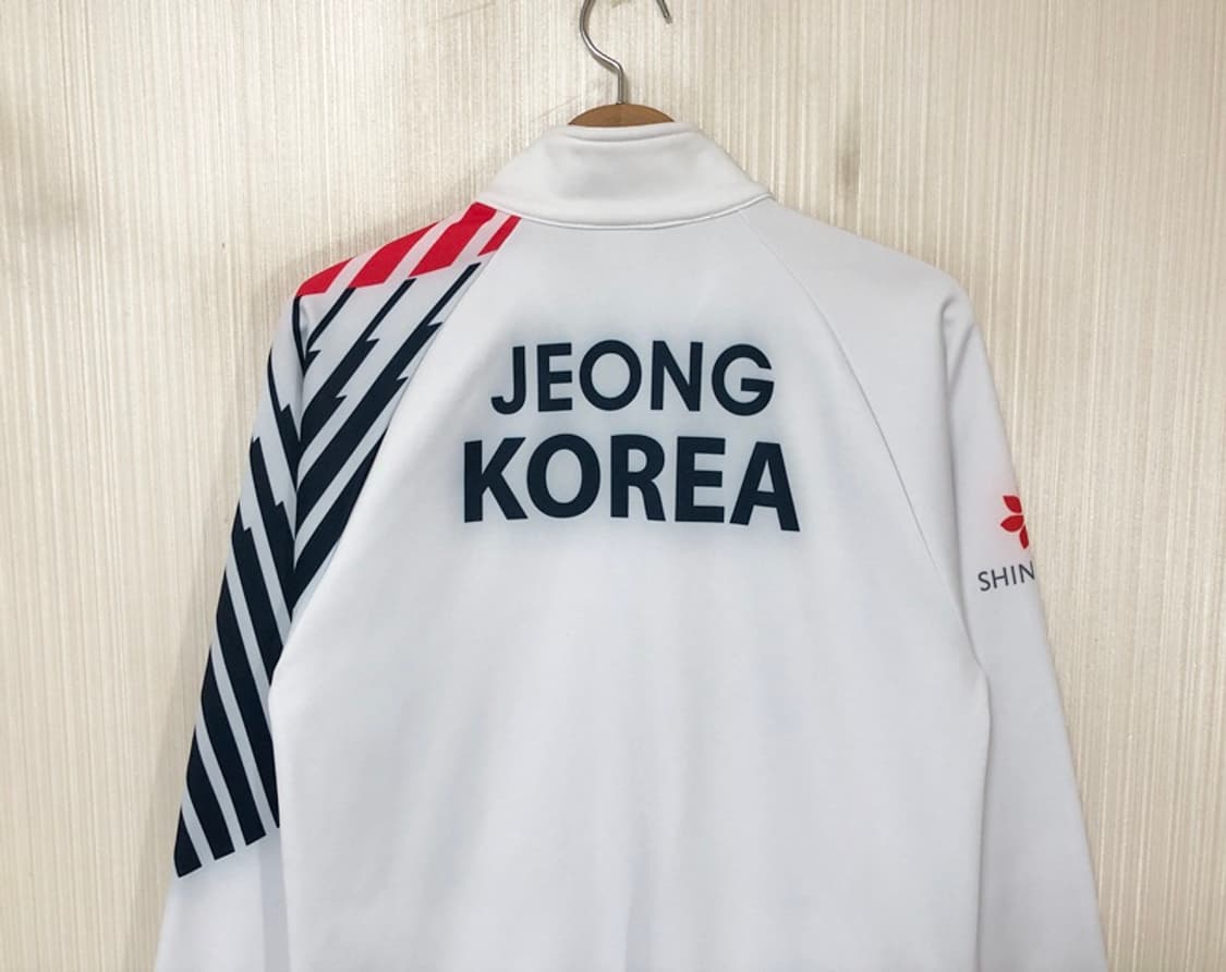 필라국대 국대KOREA 컬링국가대표팀 선수실착 플리스자켓 95 상품이미지9