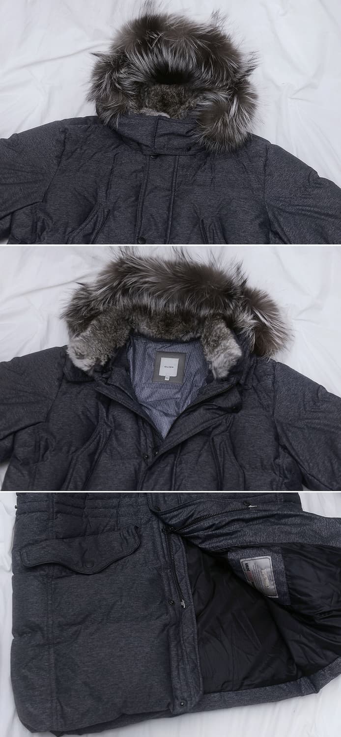 올젠 (Olzen) 테라노바 프리미엄 롱구스다운 패딩 (100-105) 상품이미지4