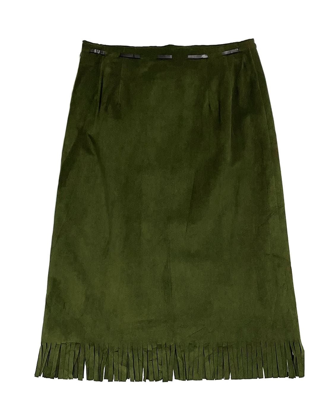 vintage 프린지 가죽 스커트  상품이미지2