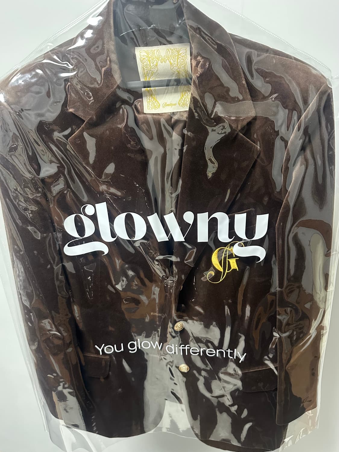 GLOWNY 글로니 PRIVATE LIBRARY JACKET-brown 상품이미지2