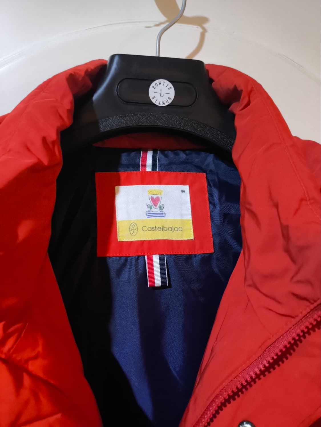 95 까스텔바작 패딩 점퍼 레드 상품이미지6