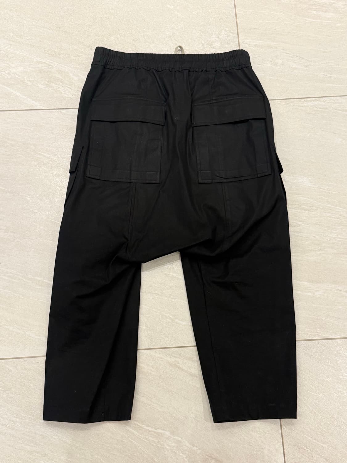 릭오웬스 드로우스트링 팬츠 블랙 상품이미지2