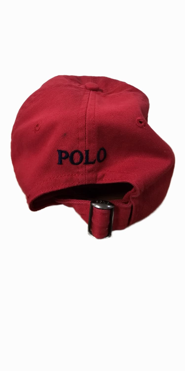 폴로 랄프로렌 레드 볼캡 상품이미지3