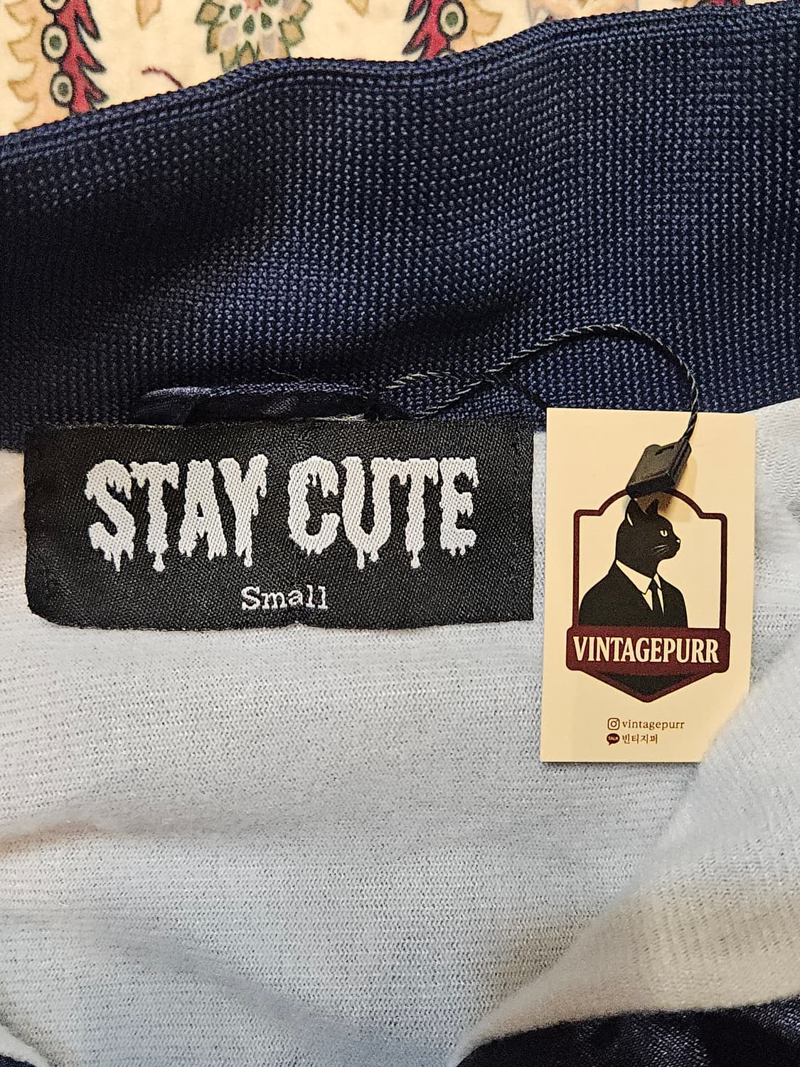 STAY CUTE 스타디움 자켓  상품이미지4
