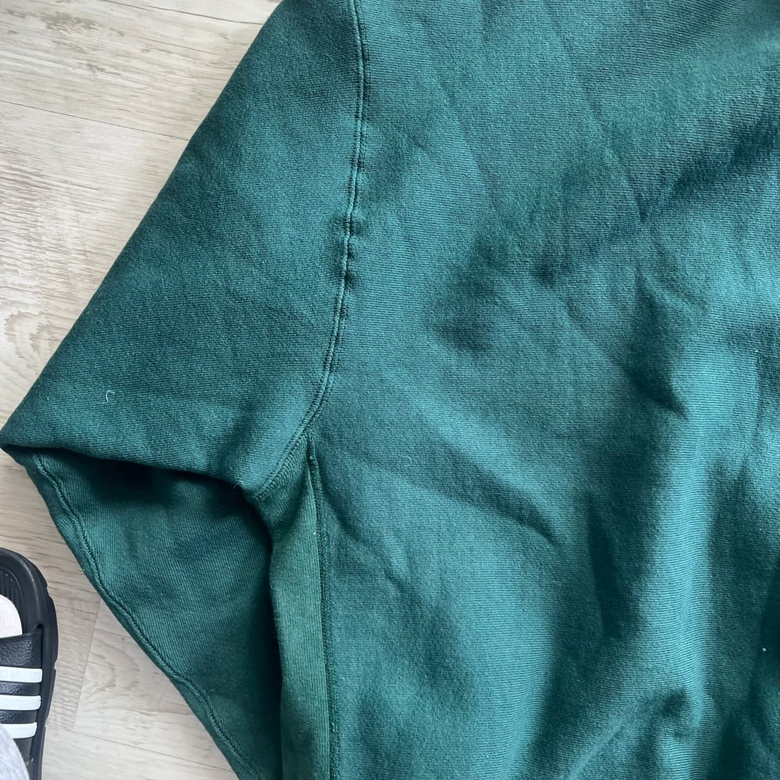 캠버 맨투맨 그린 M 상품이미지6