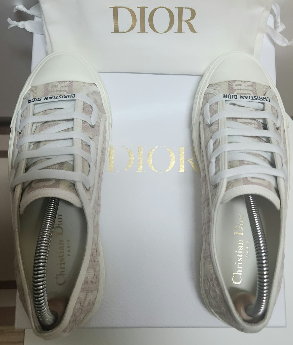 [정품] 디올 스니커즈 운동화 WalknDior 워크앤디올 오블리크 37 상품이미지2