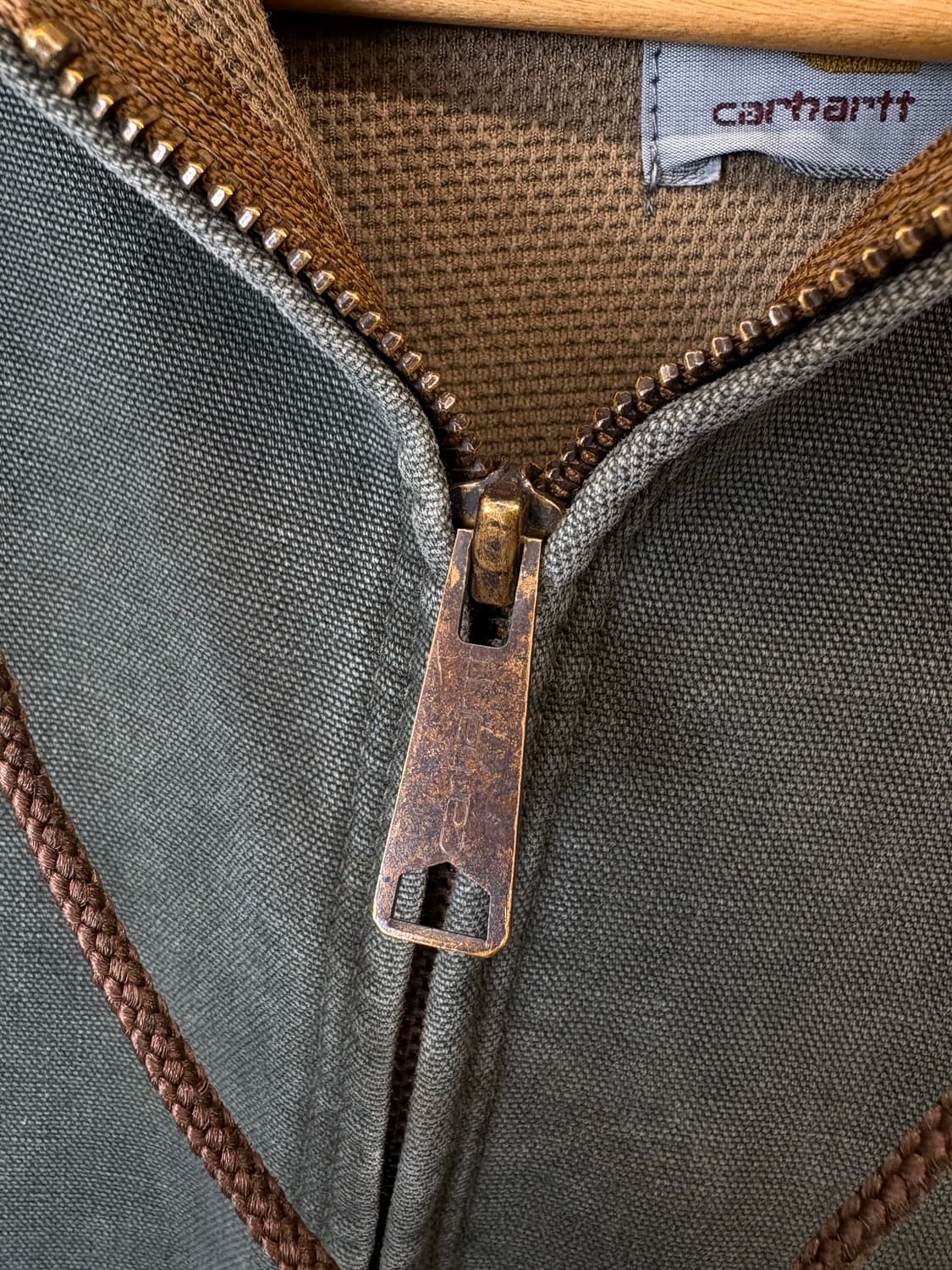 칼하트 og 덕액티브 후드 자켓 그린 상품이미지7