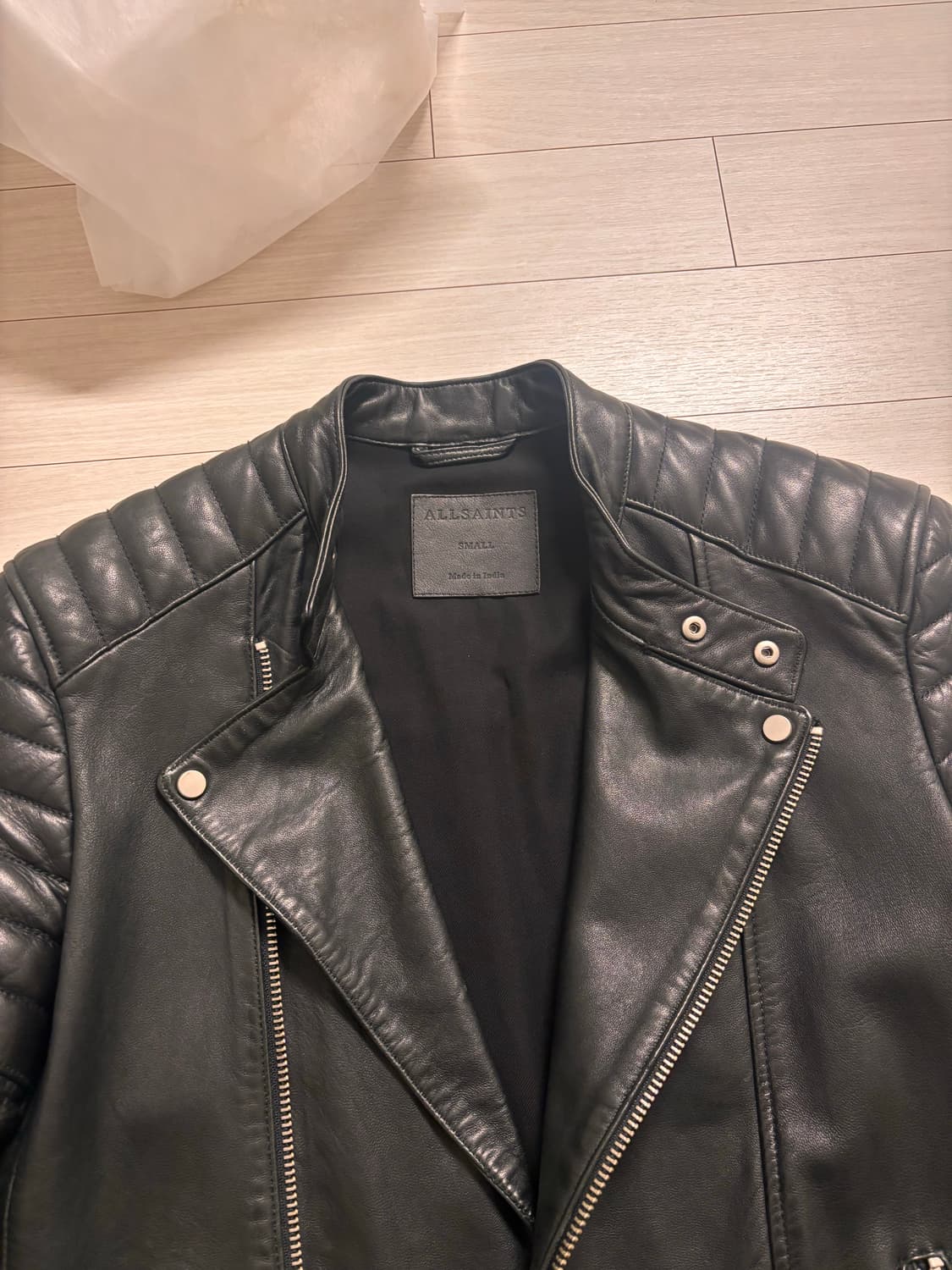 (Ssize) 올세인츠 재스퍼 양가죽 자켓 상품이미지2