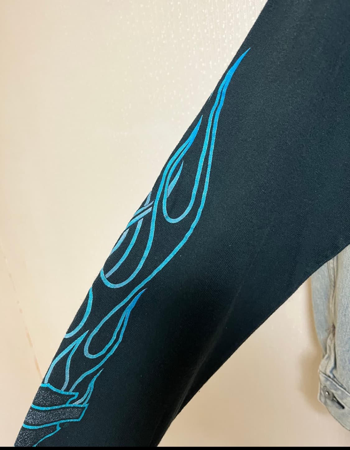 1996 할리데이비슨 플레임 롱슬리브 L 판매 상품이미지6