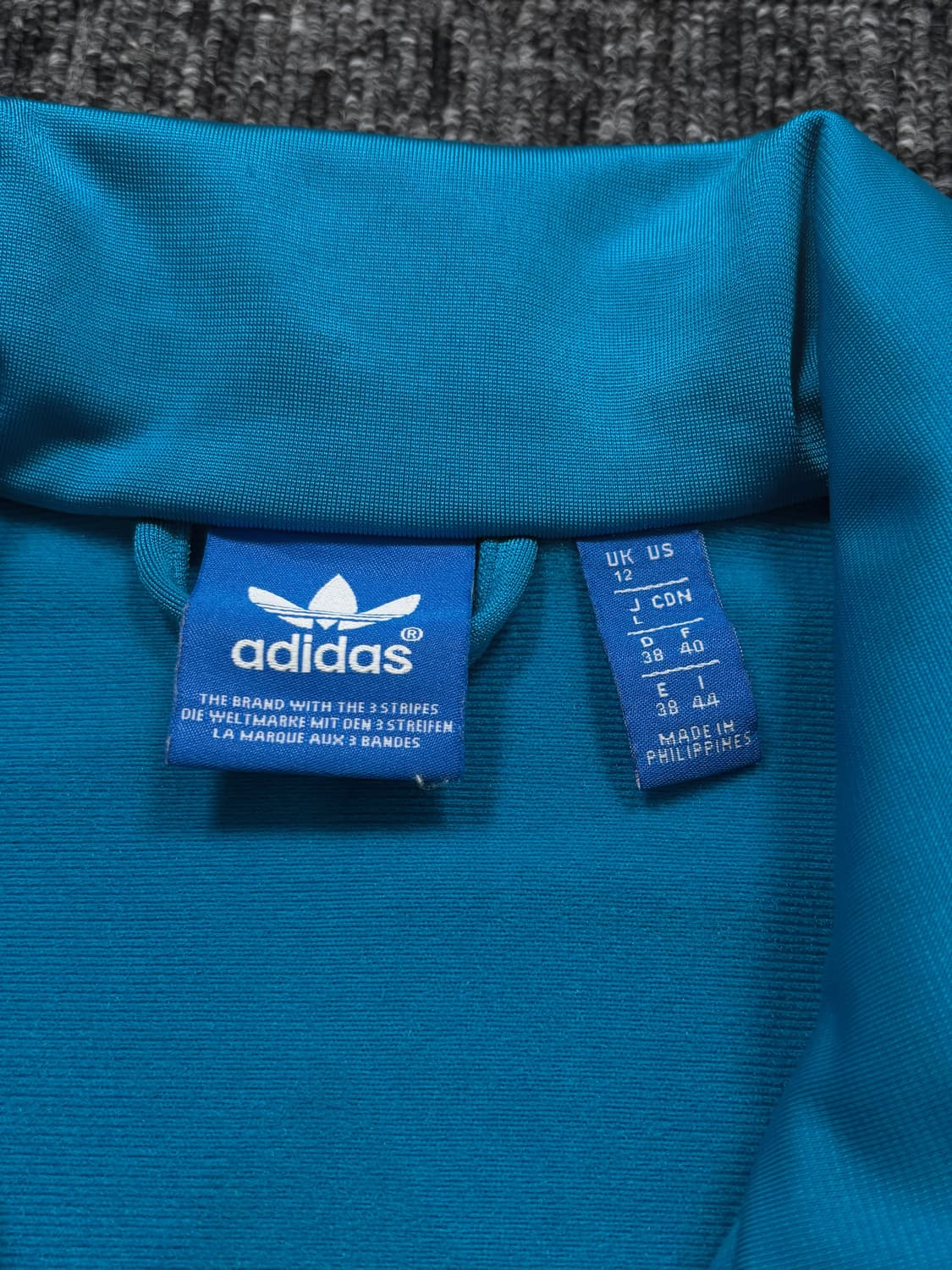 아디다스 블루 트랙탑 져지 상품이미지6