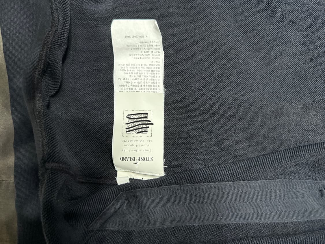 새상품급 스톤아일랜드 후드집업(L,네이비블루) 상품이미지3