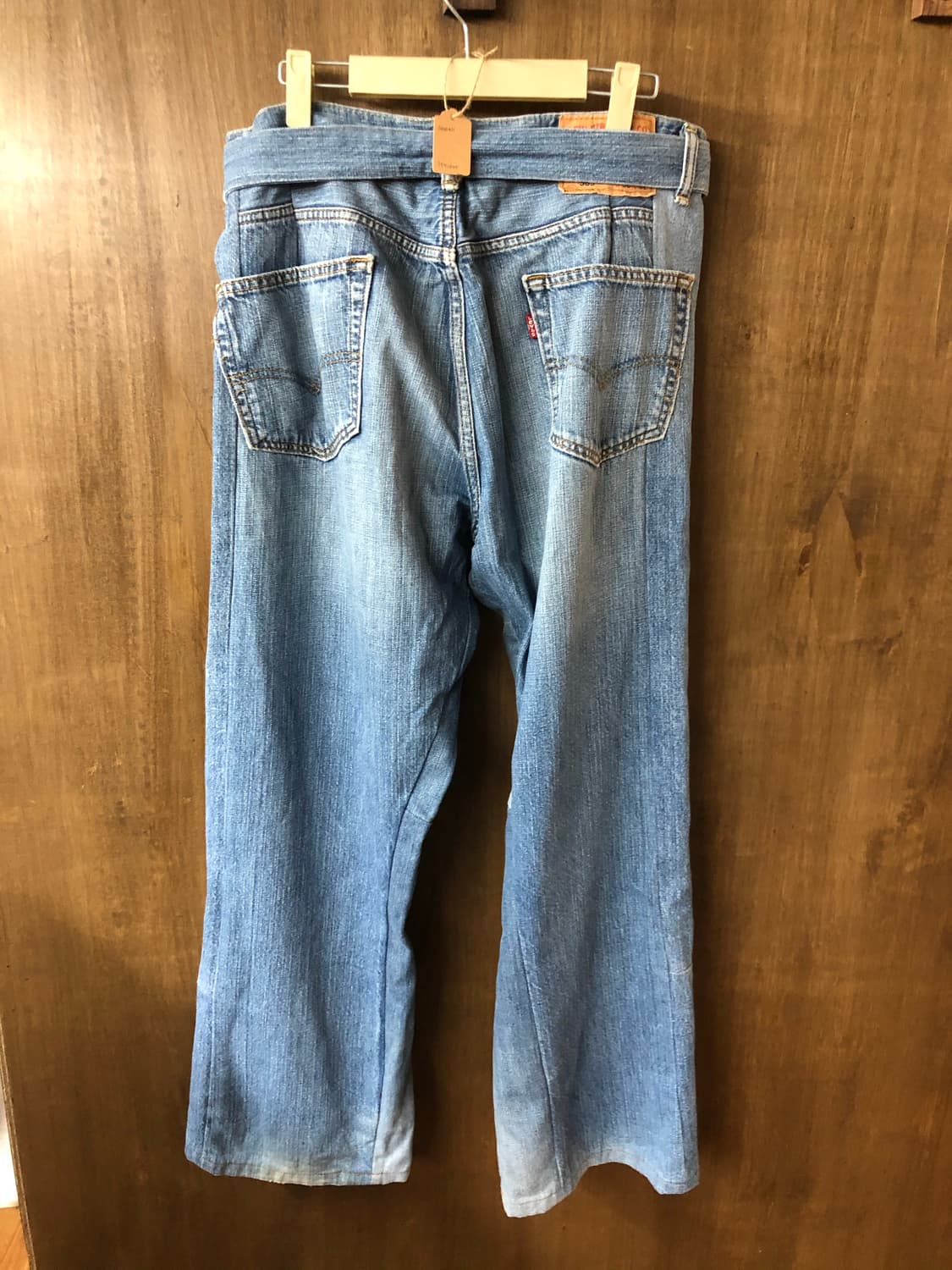 Seeall 벨티드 데님 팬츠 상품이미지4