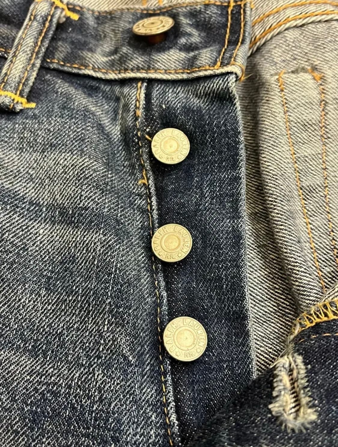 RRL AMERICAN WOVEN SELVEDGE DENIM PANTS 상품이미지5