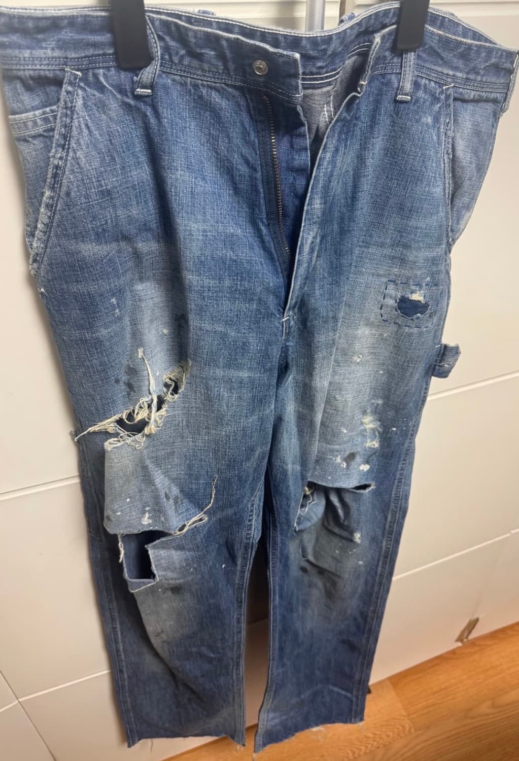 세인트 미카엘 페인터 팬츠 S사이즈 상품이미지1