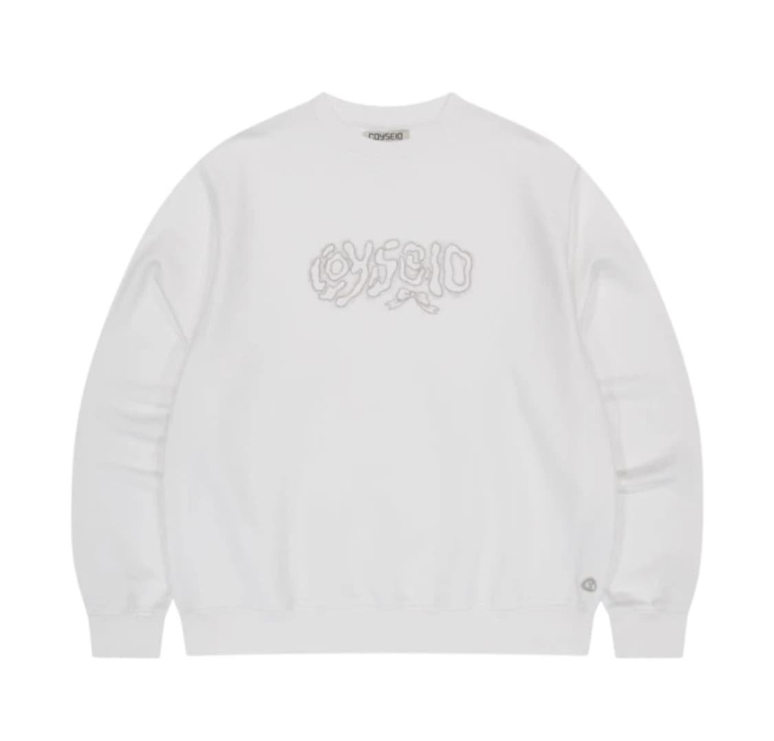 코이세이오 스웻셔츠 화이트 상품이미지1