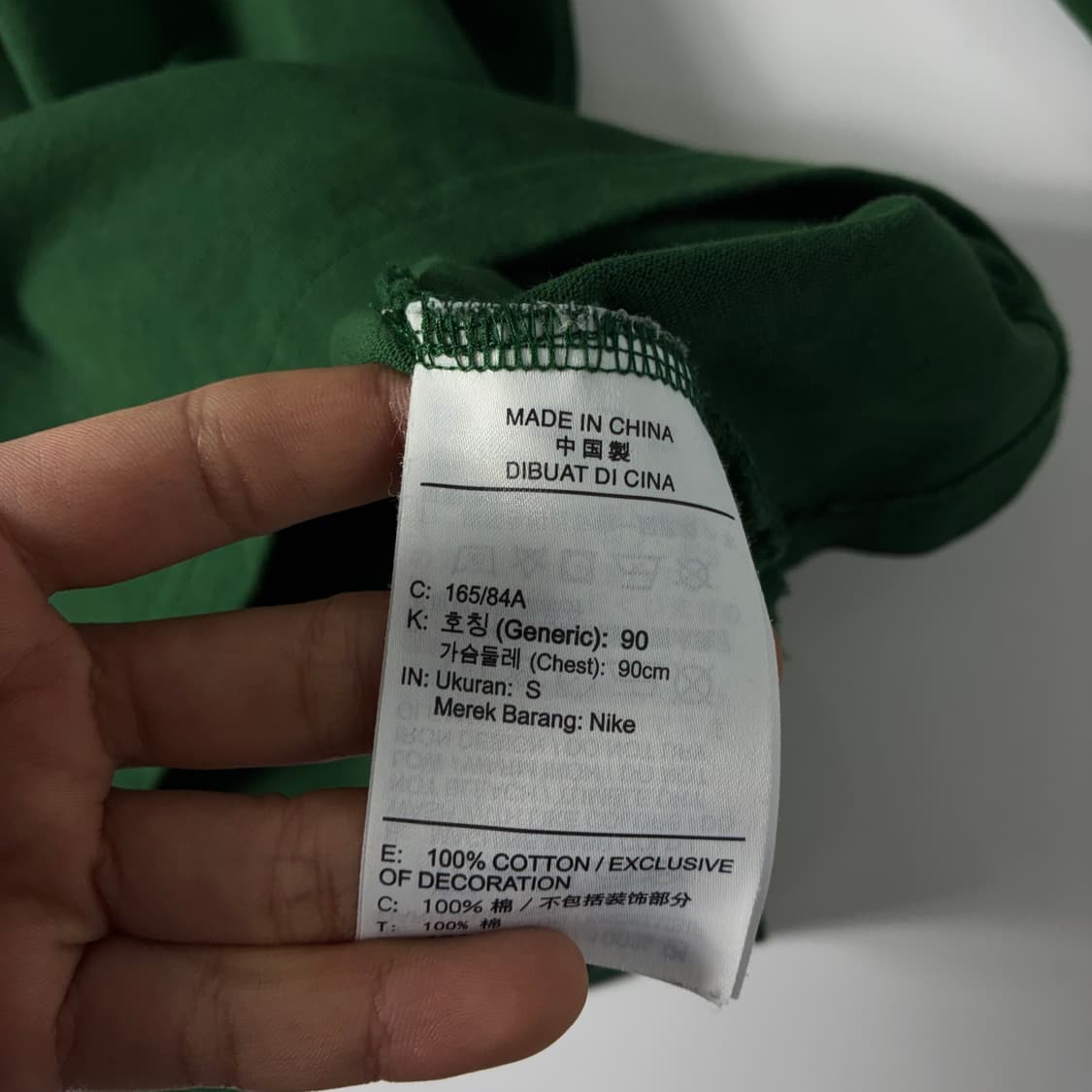 Nike  나이키 x 스투시 빅 스우시 그린 롱슬리브  상품이미지7