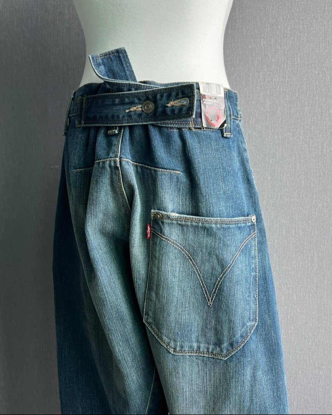 00s 유로 리바이스 신치백 엔지니어드 진 데드스탁 상품이미지1