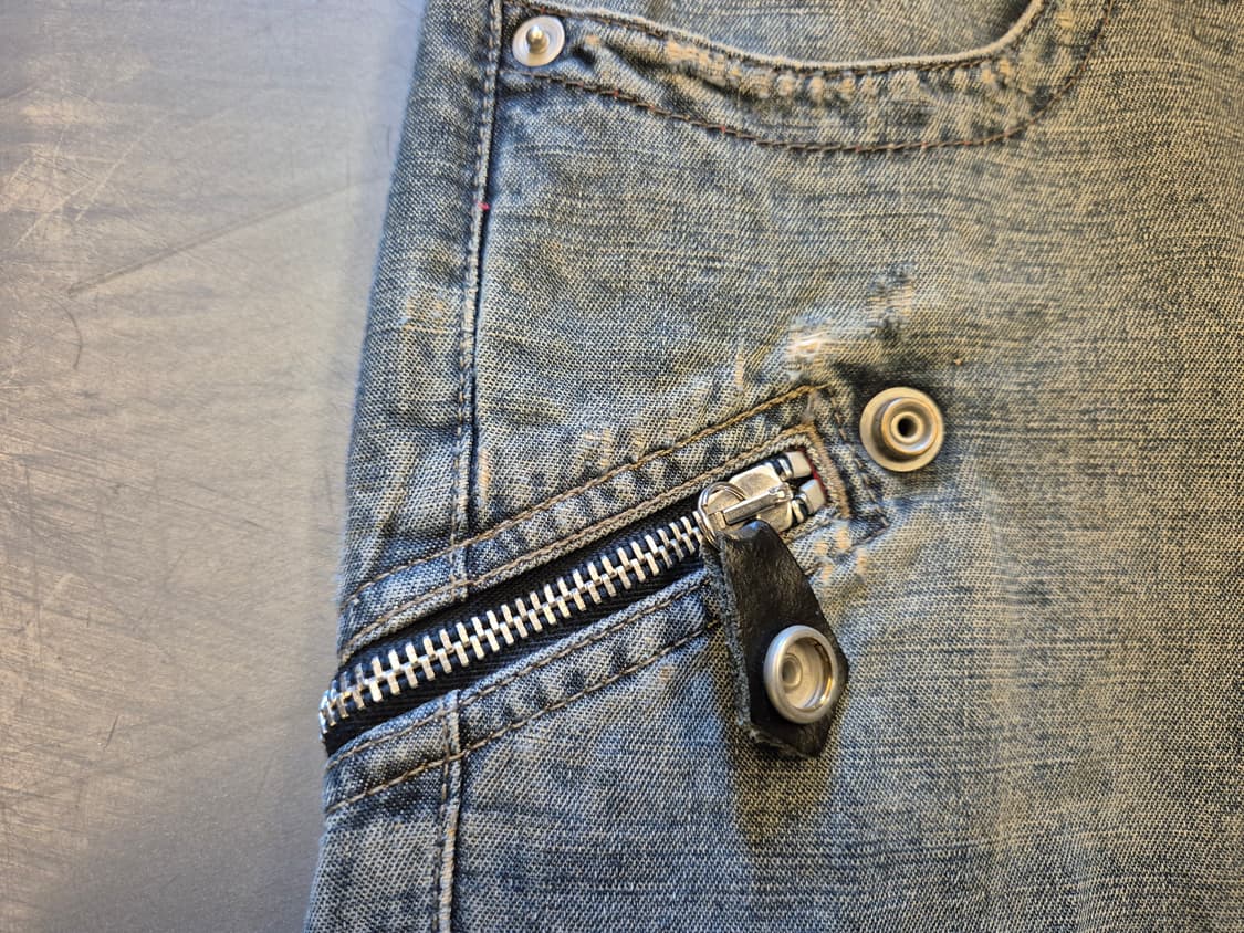 00s 엠포리오 아르마니 로우라이즈 부츠컷 팬츠 상품이미지4