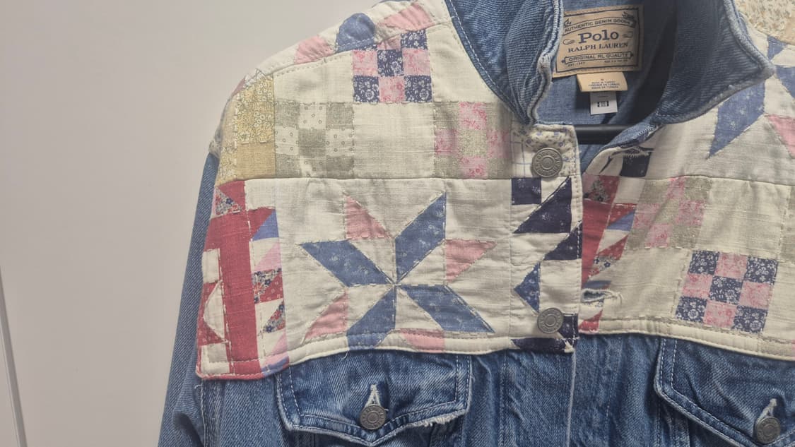 폴로 랄프로렌 우먼 데님 트러커 m 사이즈 상품이미지4