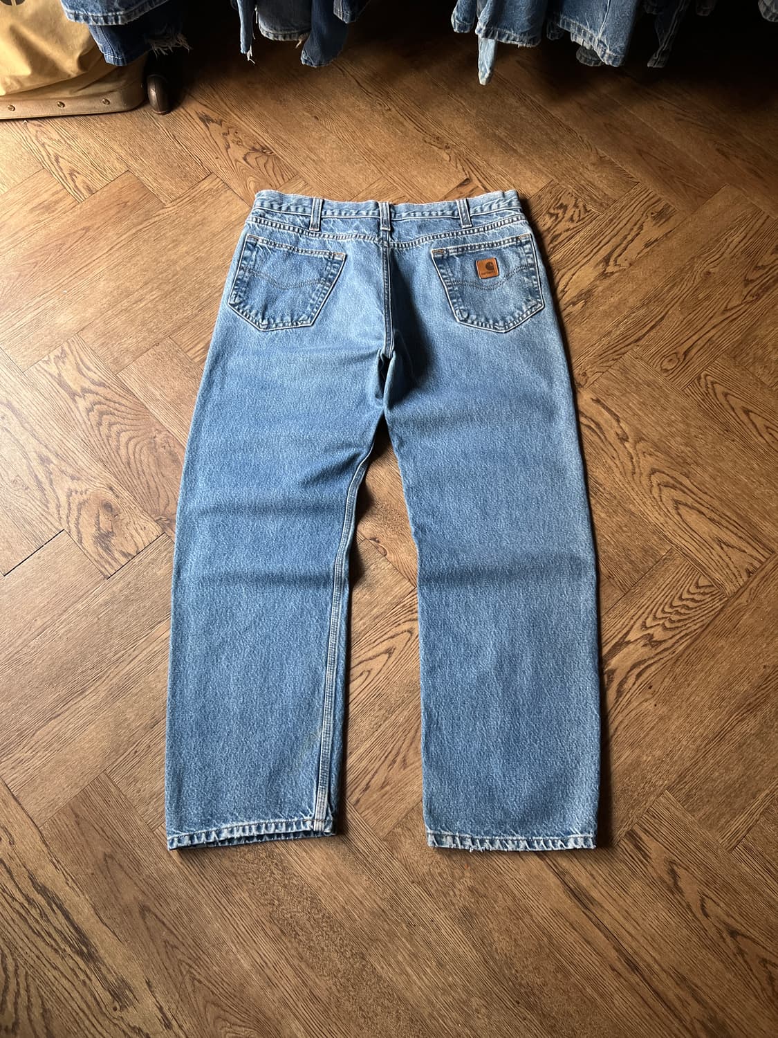 [36]칼하트 USA 빈티지 워싱 워크 데님 팬츠 상품이미지2