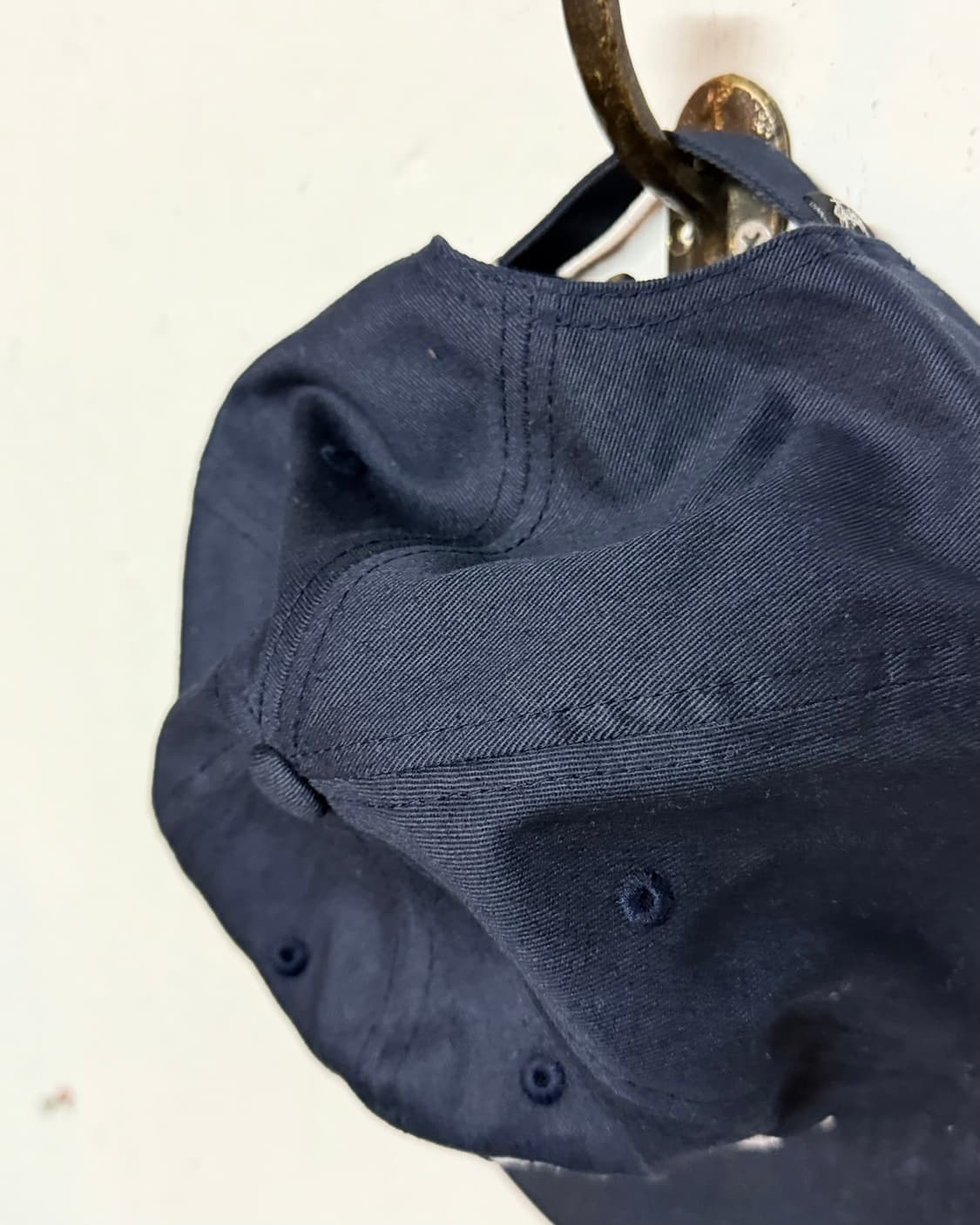 스투시 재팬 STU 아치 스트랩백 캡 네이비 OS 상품이미지3