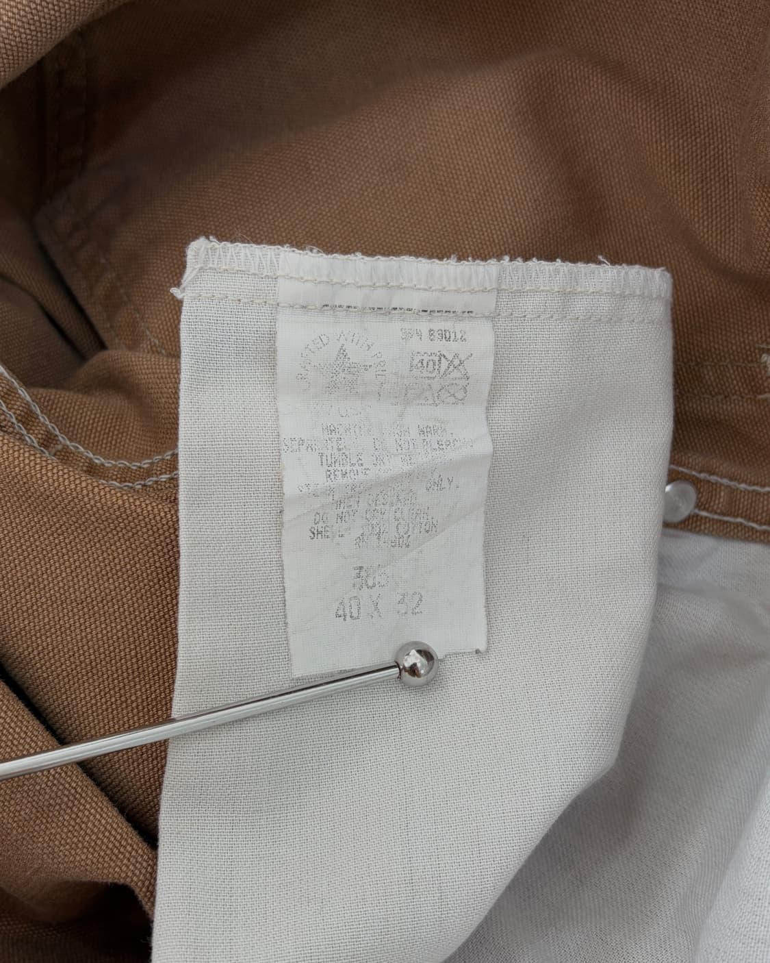 [36인치]칼하트 빈티지 워싱 캔버스 워크 팬츠  상품이미지7