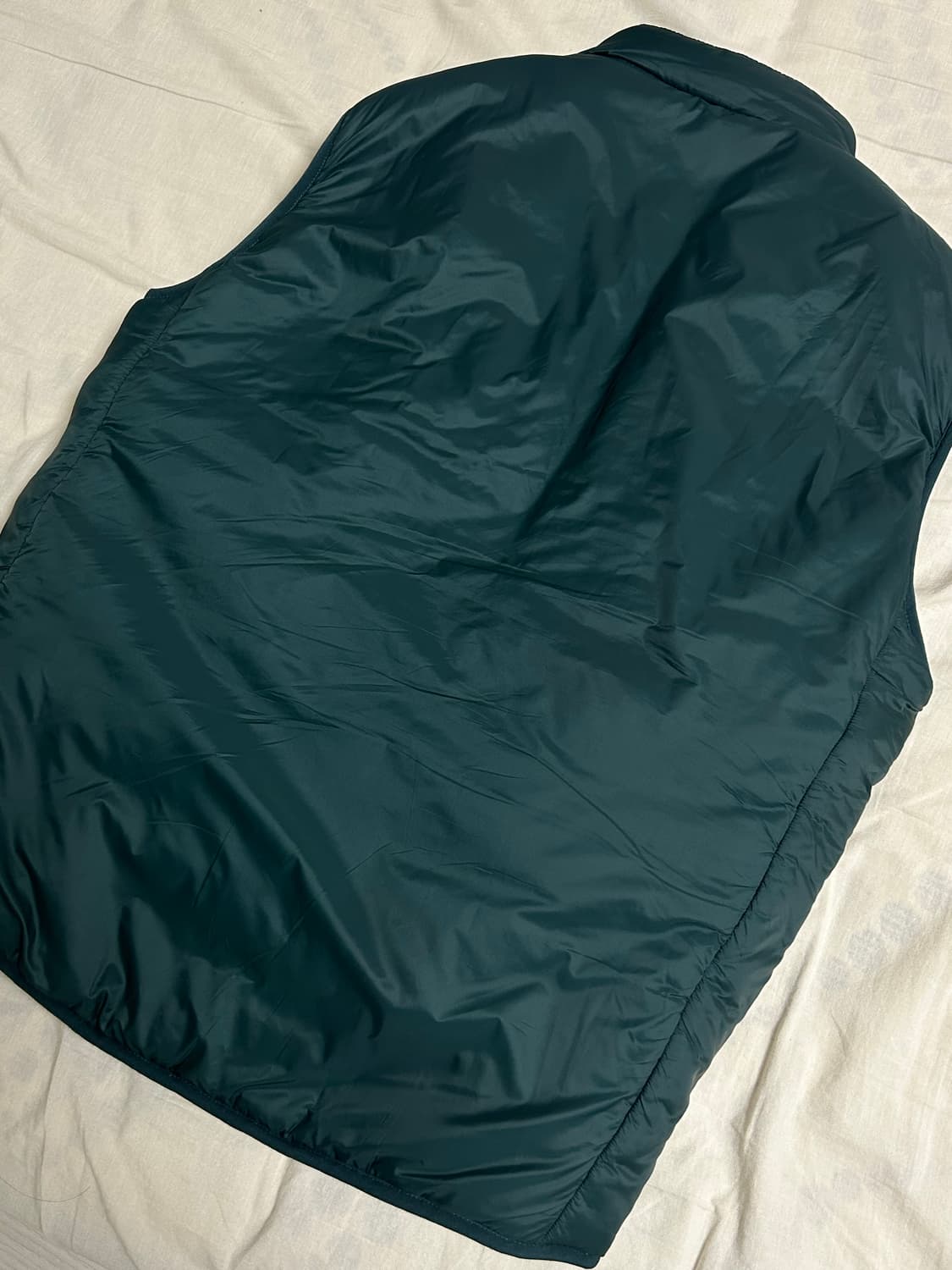 스테디에브리웨어 패딩 조끼 다크 그린 2사이즈 상품이미지2