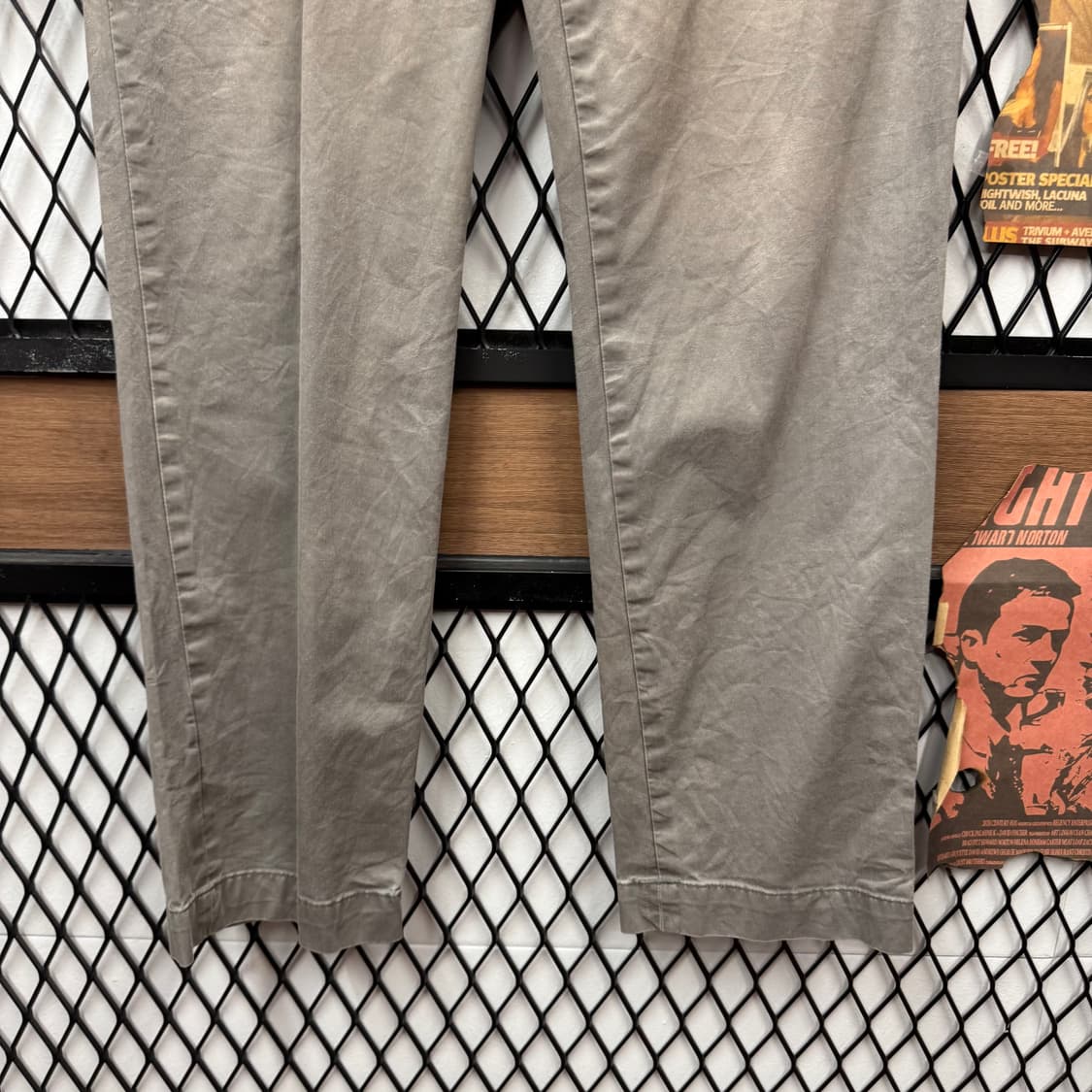 폴로 랄프로렌 스트레치 치노 팬츠 후면 포니 로고 포인트 그레이 상품이미지4