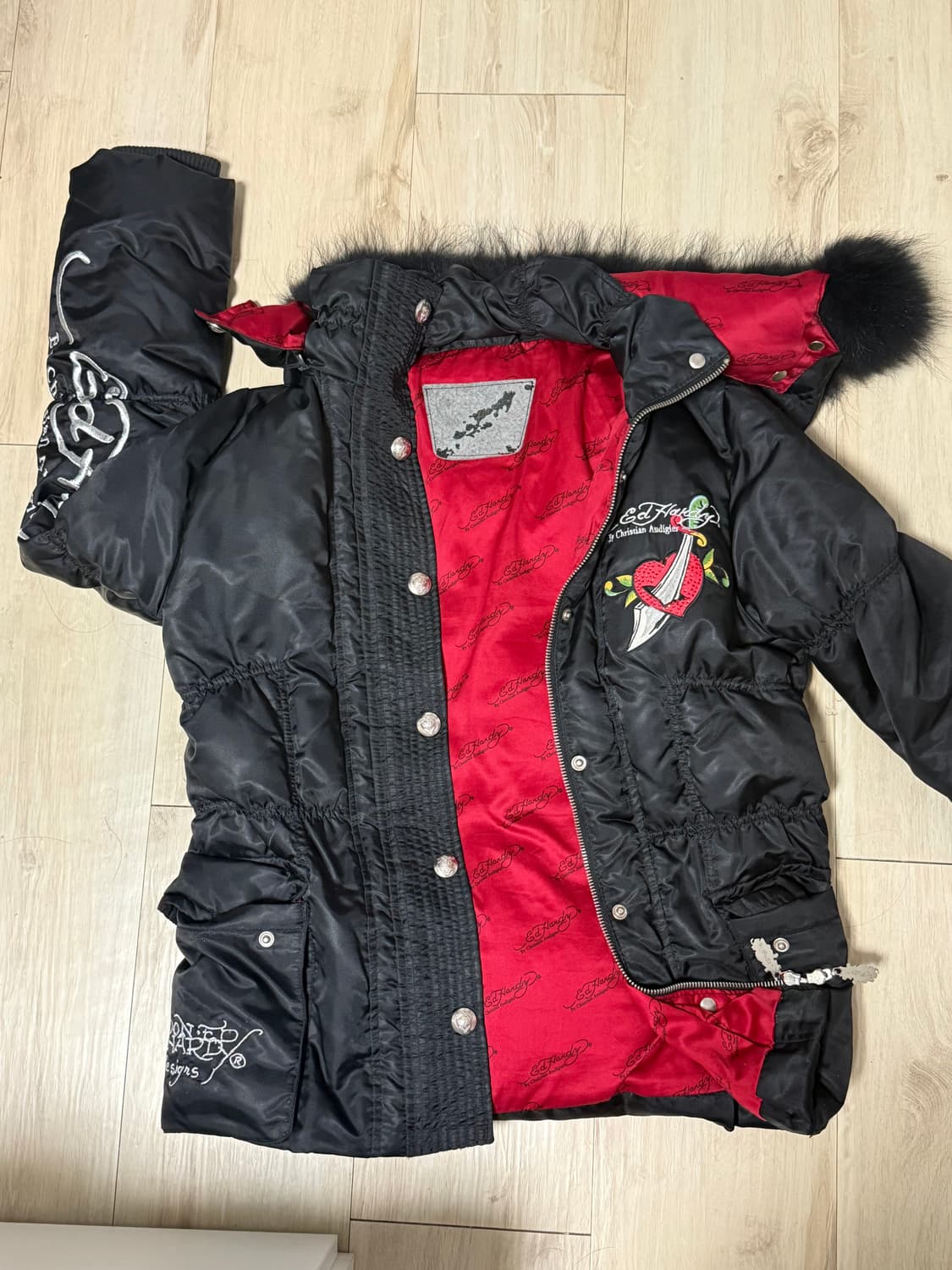 대장) Ed Hardy 에드하디 패딩 점퍼 상품이미지2