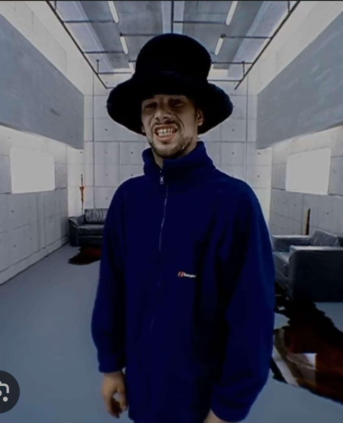 자미로콰이 버그하우스 플리스자켓 코발트 블루 상품이미지2