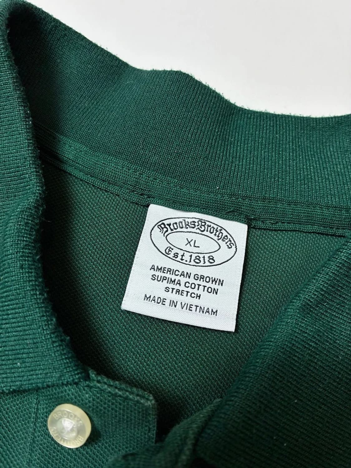 브룩스브라더스 클래식 로고 반팔 카라 티셔츠 PN9032 상품이미지6