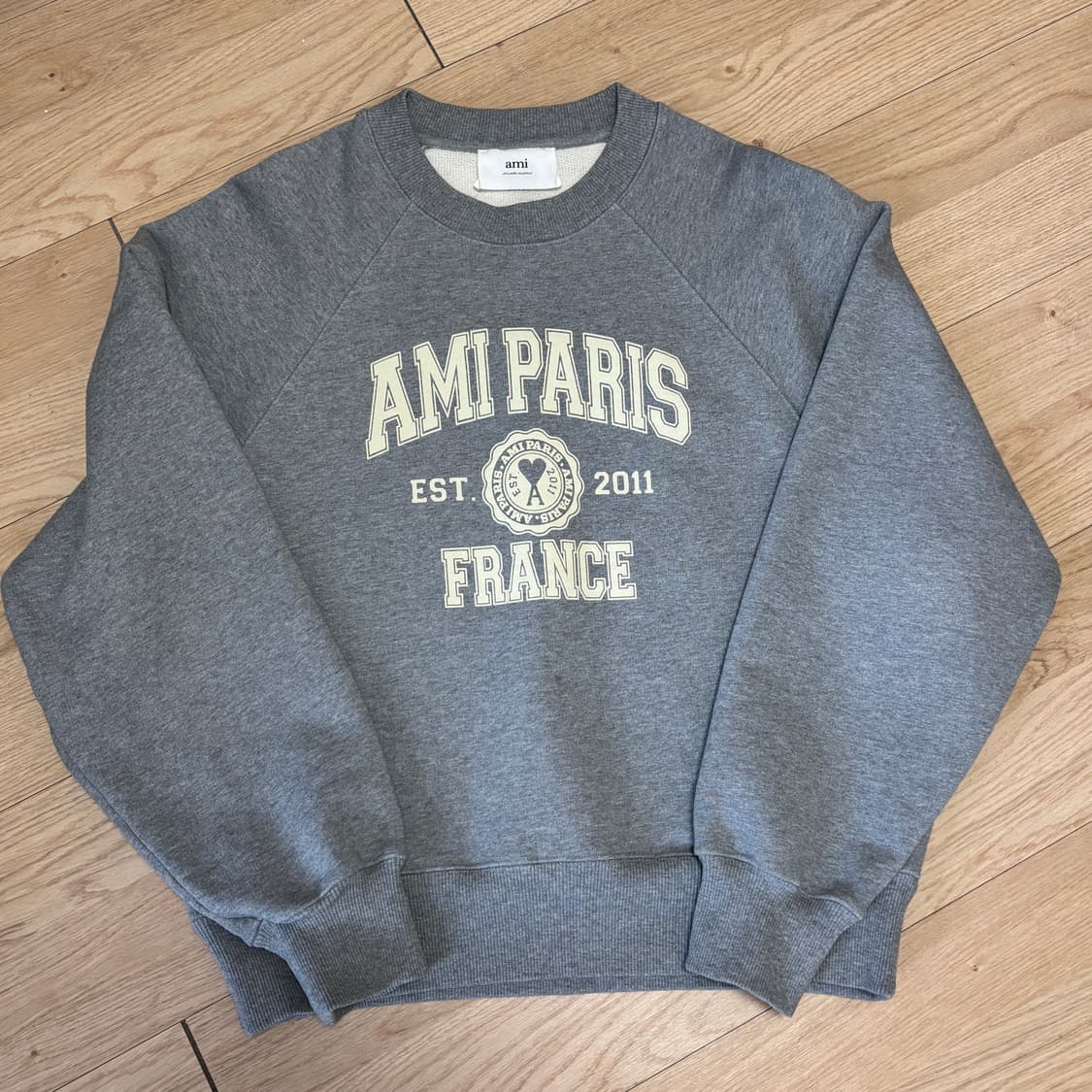 [M] 아미 파리스 프랑스 맨투맨 극미중고 상품이미지1