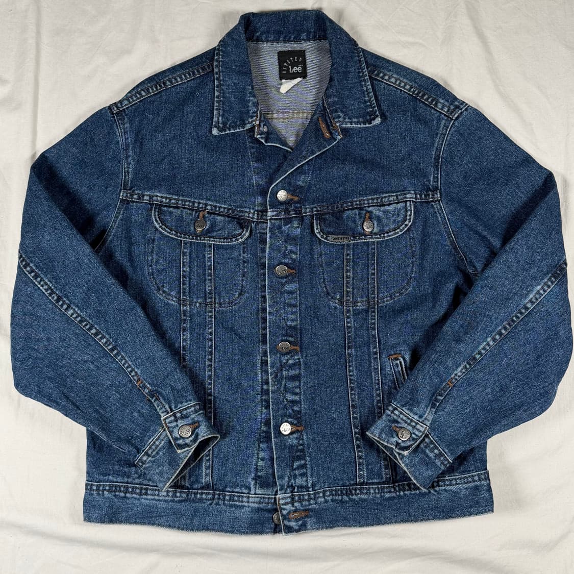90s Lee Riveted 데님 청자켓 상품이미지1