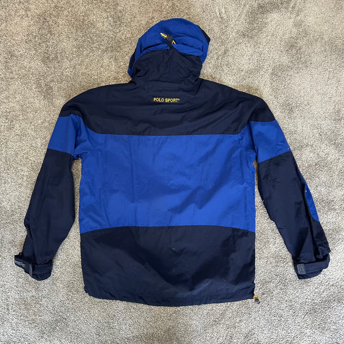 폴로 스포츠 블루 바람막이 후드 자켓 상품이미지2