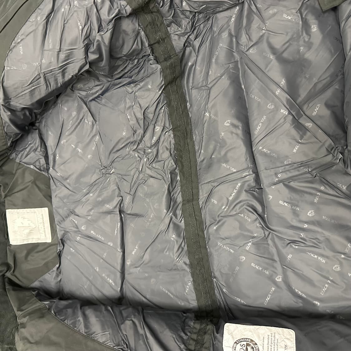 블랙야크 여성 구스다운 롱패딩 블랙 85(XS) 상품이미지7