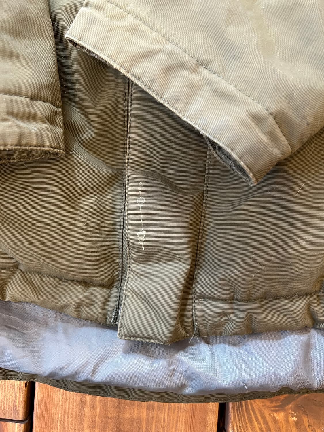 노스페이스 카키 패딩 상품이미지9