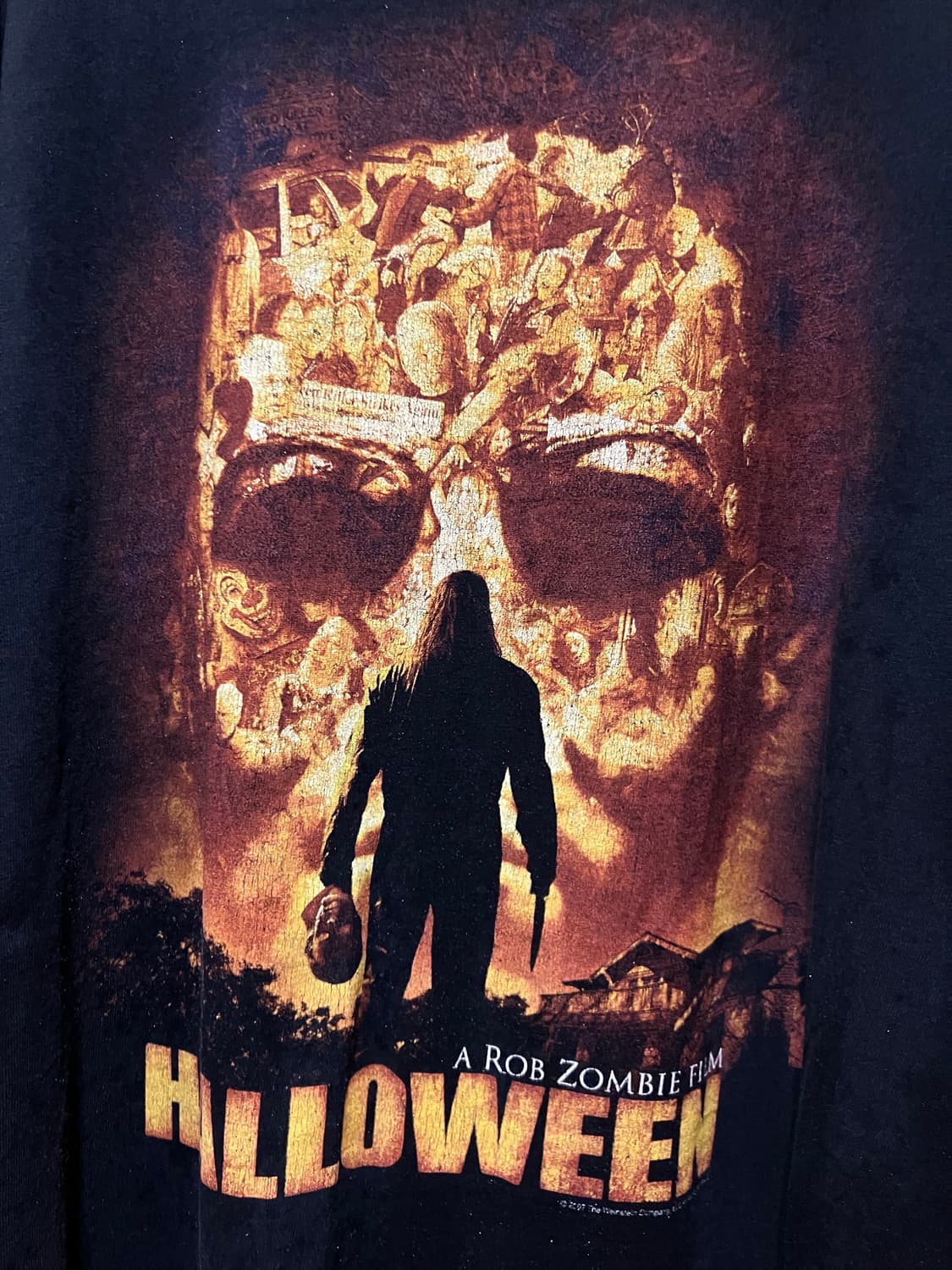 빈티지 00s 앤빌 화이트좀비 밴드 롭좀비 영화 할로윈 무비티셔츠 XL 상품이미지2