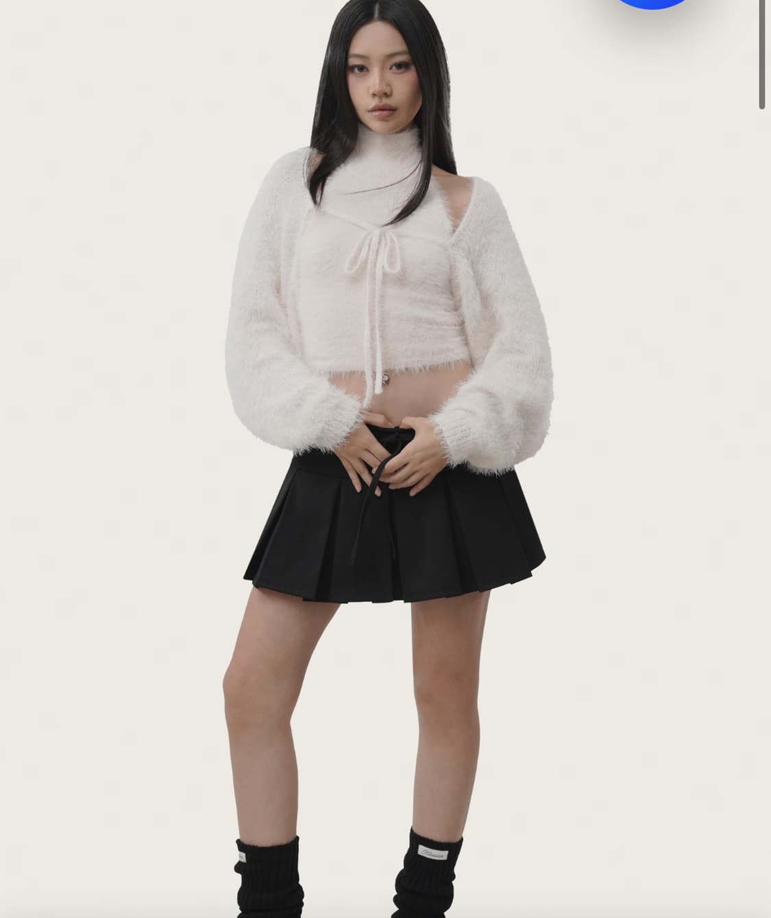 클리시어 볼레로 Sorbet fluffy bolero 상품이미지1