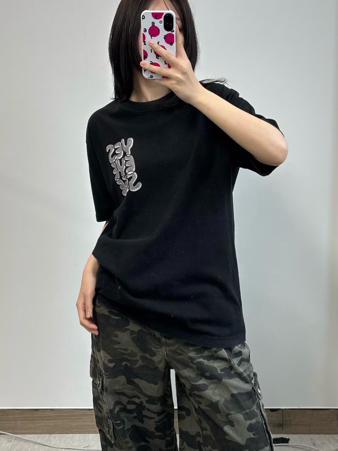 예스아이씨 프린팅 반팔 티셔츠 상품이미지1