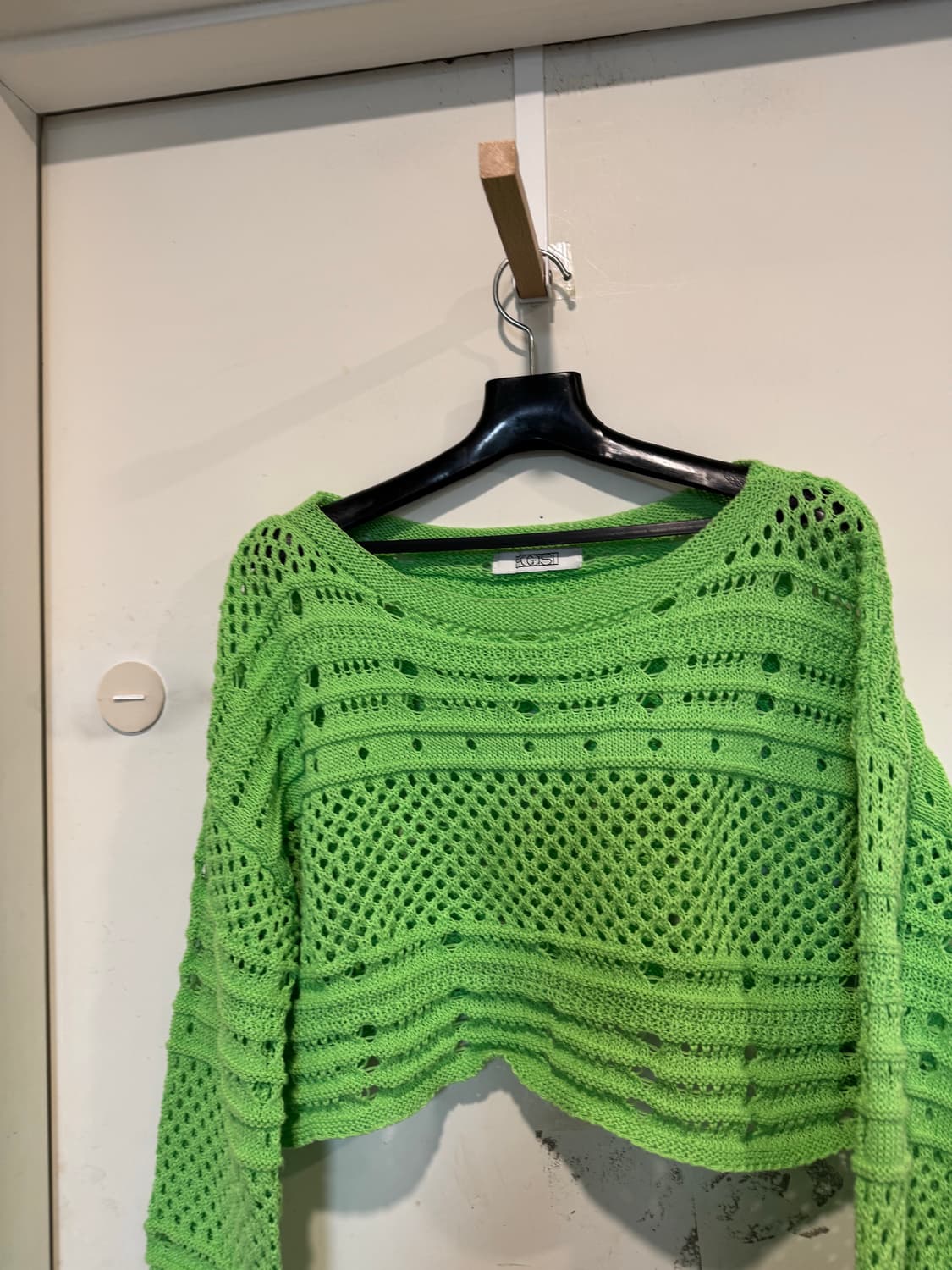 Egoist 에고이스트 매쉬 크롭 니트 상품이미지5