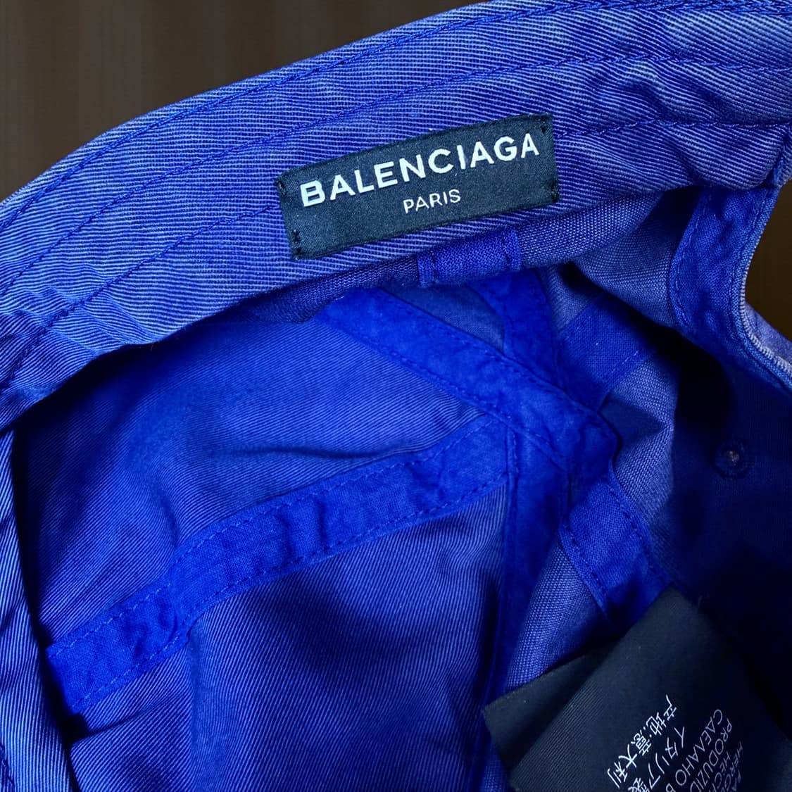 발렌시아가 2017웨이브로고 워싱 빈티지 볼캡 상품이미지8