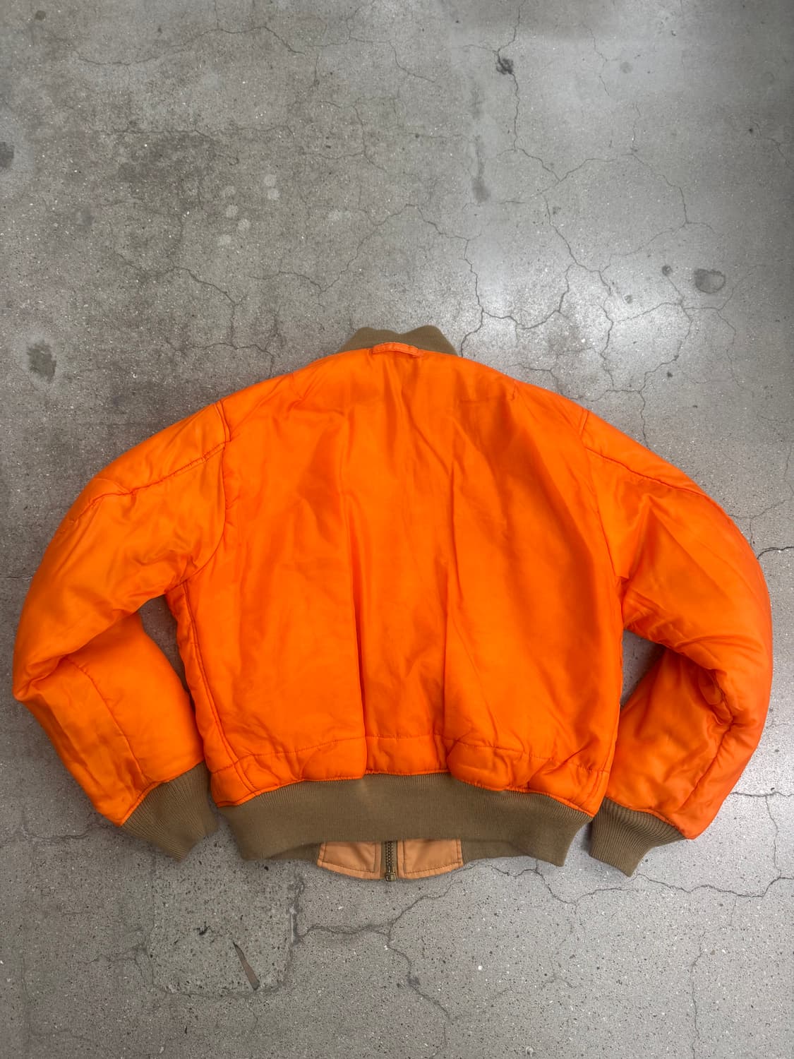 MA-1 vintage IDEAL ZIPPER 상품이미지4