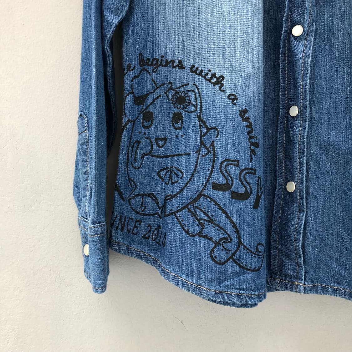vintage denim shirt 상품이미지2