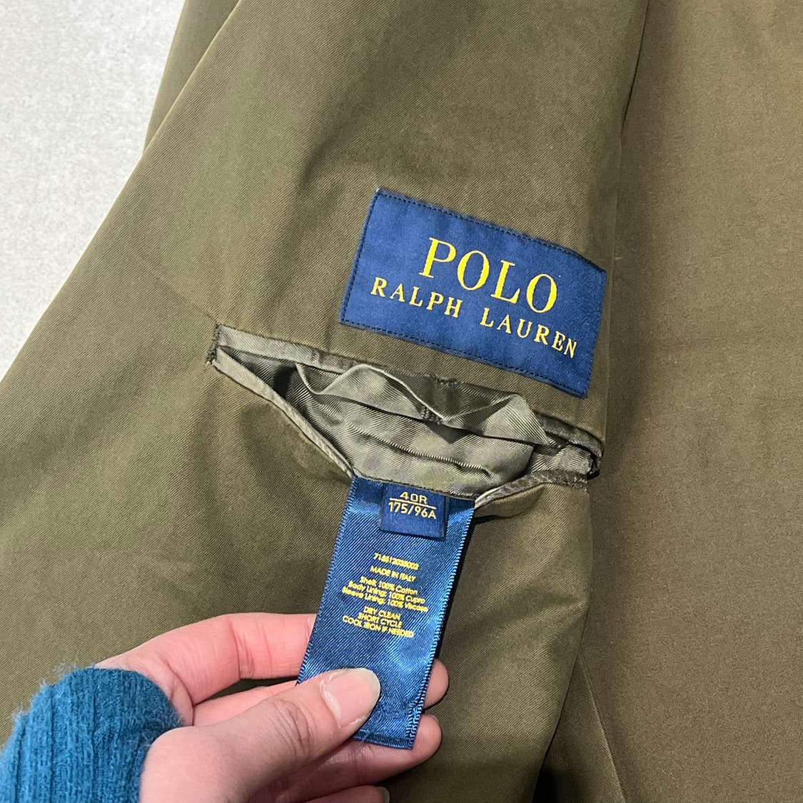 폴로 랄프로렌 코튼 블레이저 s09326 상품이미지8