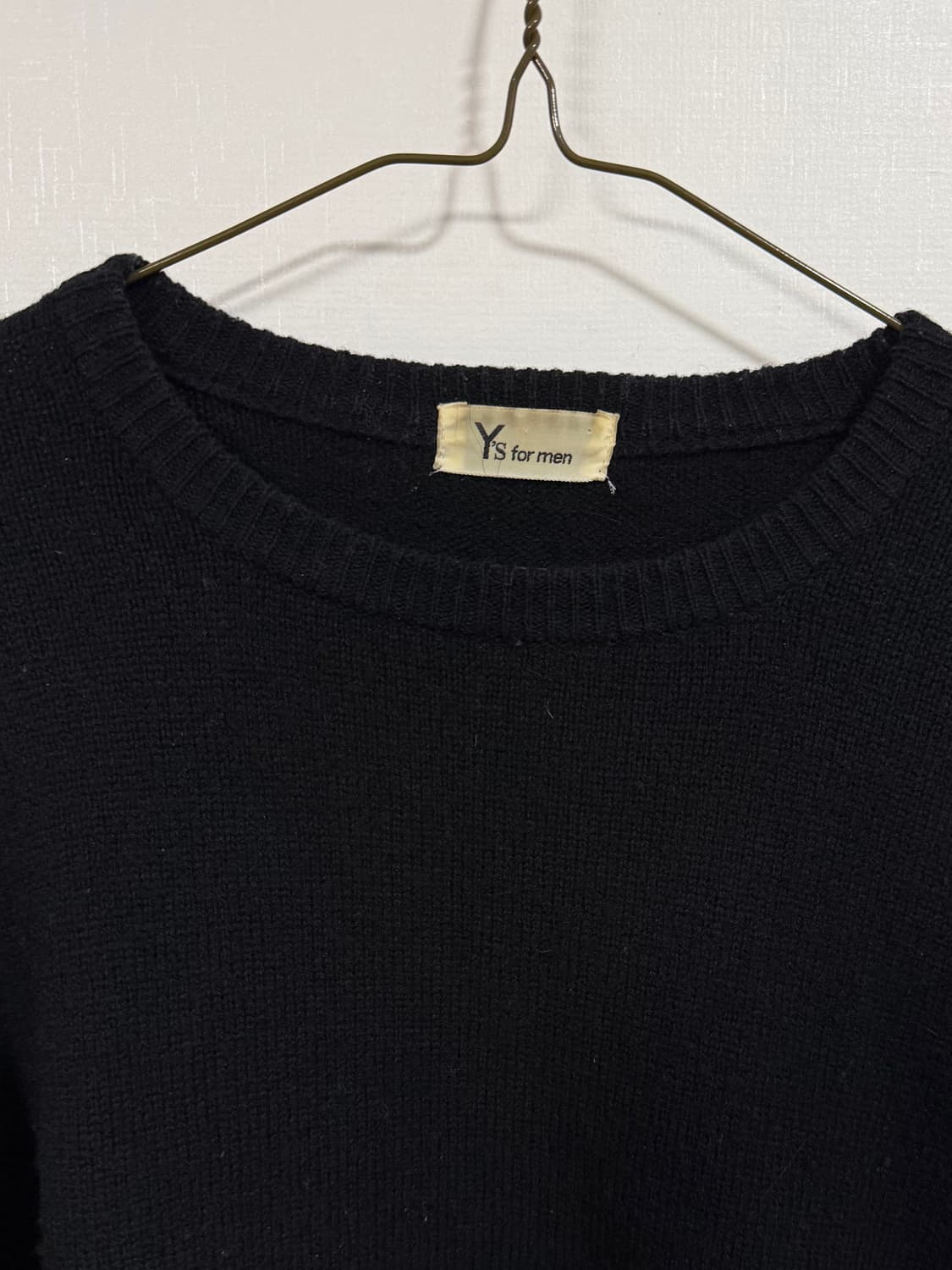 요지야마모토 러프 울 니트 상품이미지4