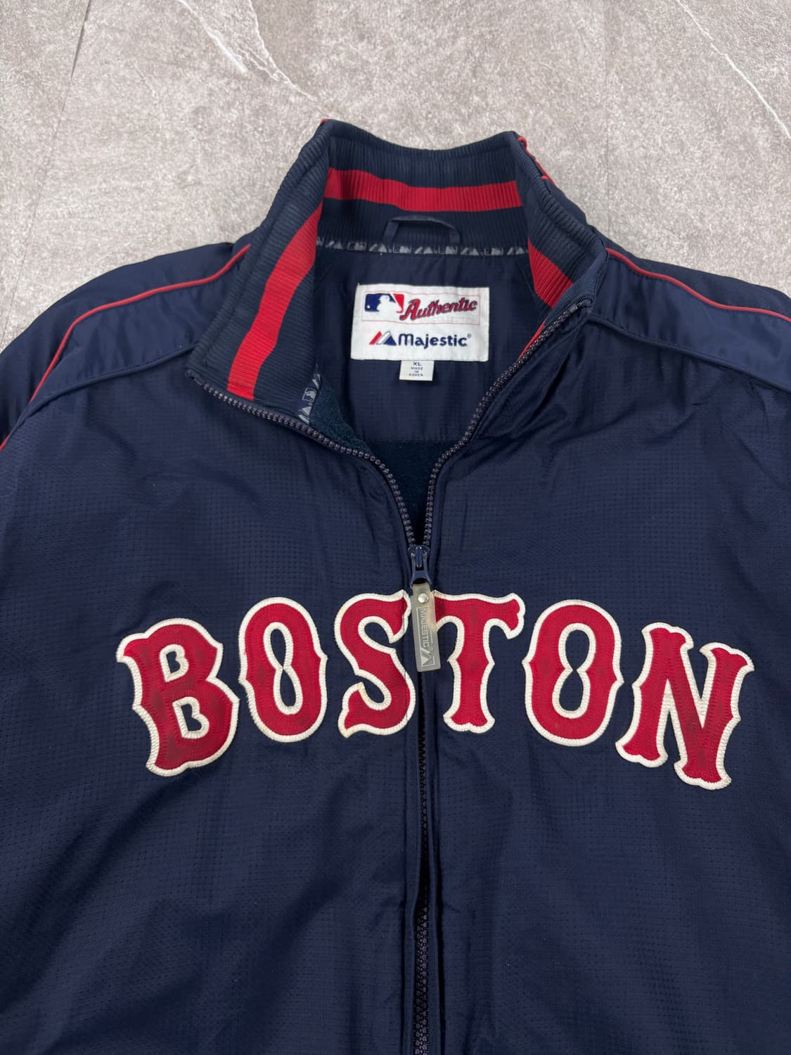 Majestic Boston Baseball Jacket    상품이미지2