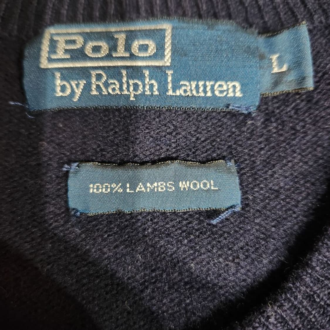 [남L]폴로랄프로렌 램스울 니트[Y61-296]/빈티지프렌 상품이미지7